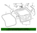 Hinge Nut - Ford (w717741s442) - view 11