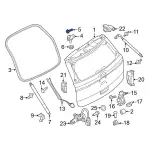 Hinge Bolt - Ford (w718374s439) - view 9