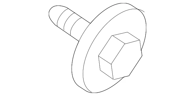 Hinge Bolt - Ford (w719011s442) - view 4