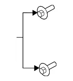 Hinge Assembly Bolt - Ford (w719256s439) - view 13