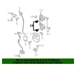 Hinge Assembly Bolt - Ford (w719256s439) - view 14