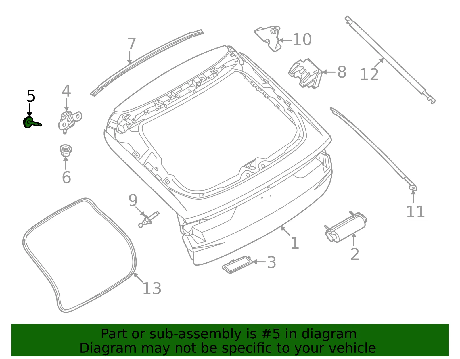 Hinge Bolt - Ford (w720816s450b) - view 4