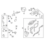 Upper Hinge Lower Bolt - Ford (w721101s439) - view 9