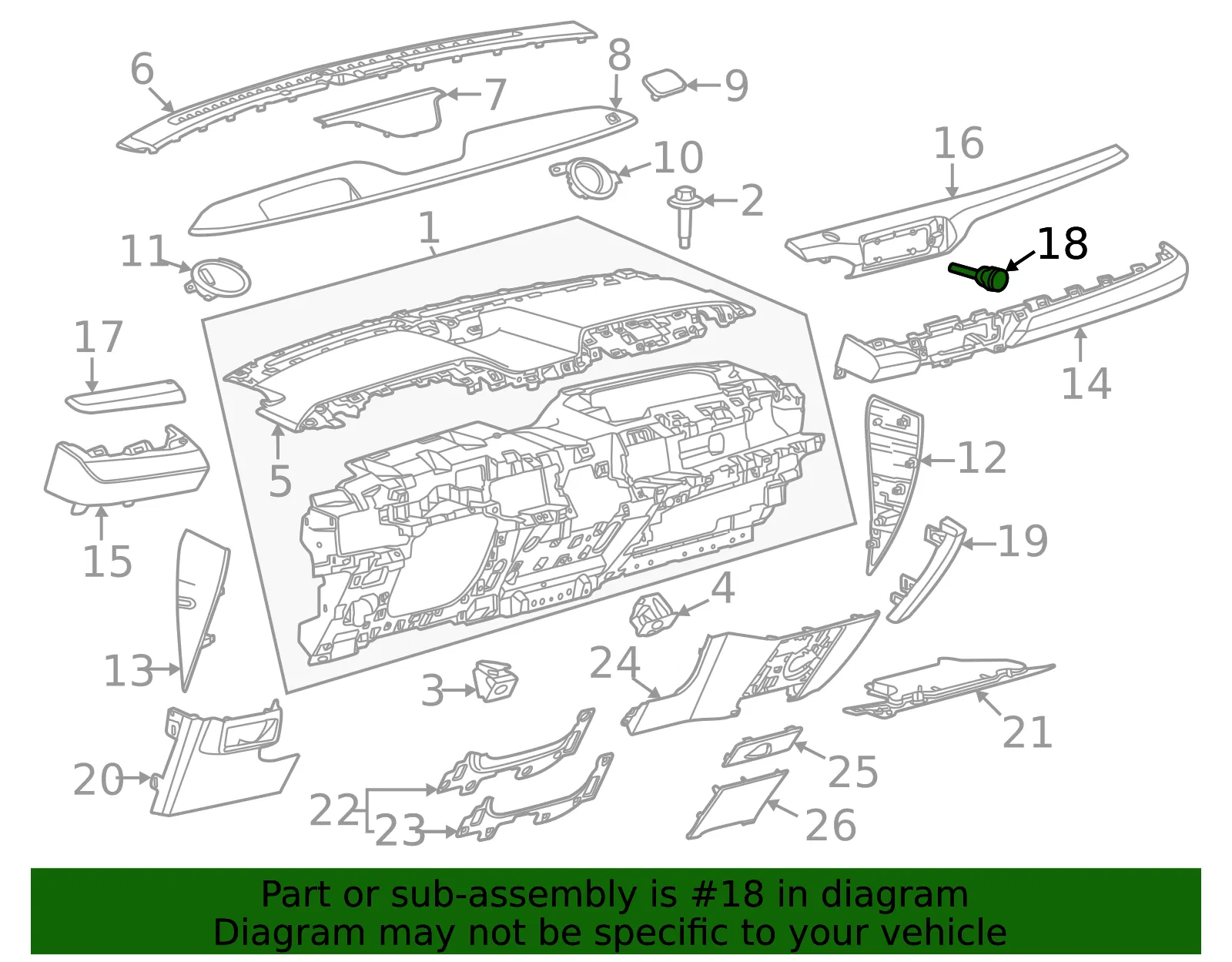 Outer Panel Bumper - Ford (w721257s300) - view 3