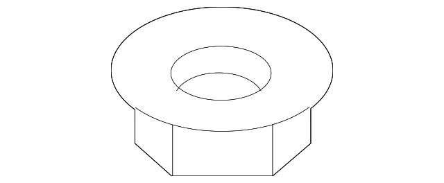 Window Regulator Nut - Ford (w721673s442)