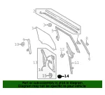 Window Regulator Nut - Ford (w721673s442) - view 4