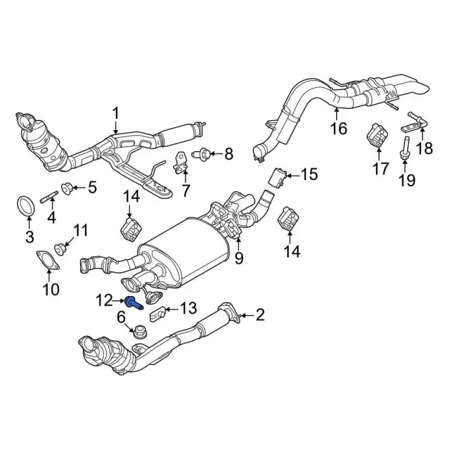 Upper Hinge Pivot Bolt - Ford (w721743s439) - view 10