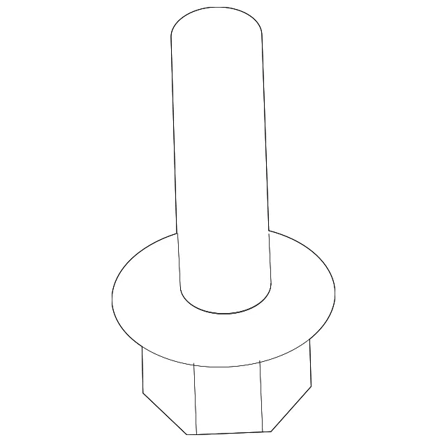 Upper Hinge Pivot Bolt - Ford (w721743s439) - view 5