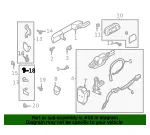 Lower Hinge Pivot Bolt - Ford (w721744s439) - view 13