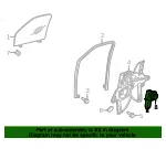 Motor Assembly Window Operating - Ford (wlm222) - view 13