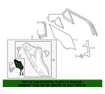 Motor Assembly Window Operating - Ford (wlm352) - view 7