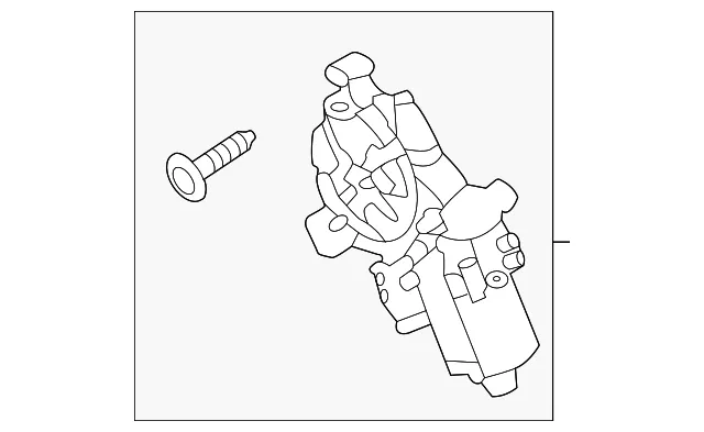 Motor Assembly Window Operating - Ford (wlm366) - view 3