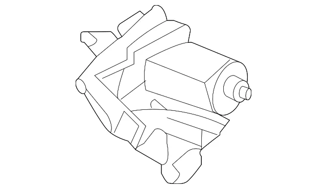 Motor Assembly Window Operating - Ford (wlm368) - view 3