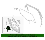 Motor Assembly Window Operating - Ford (wlm370) - view 13