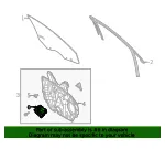 Motor Assembly Window Operating - Ford (wlm371) - view 13