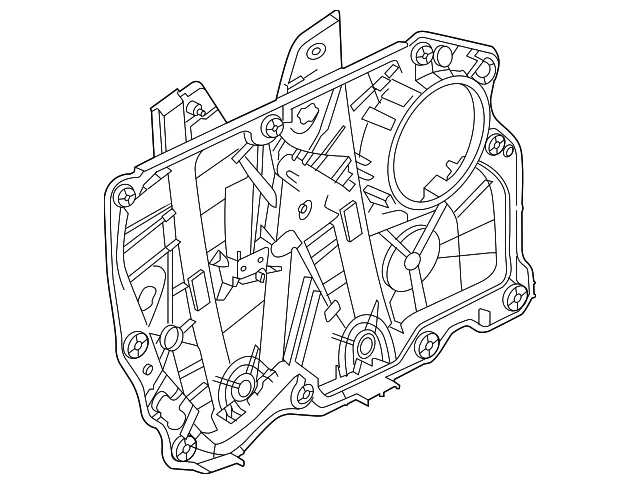 Motorcraft Window Regulator - Ford (wlr421)