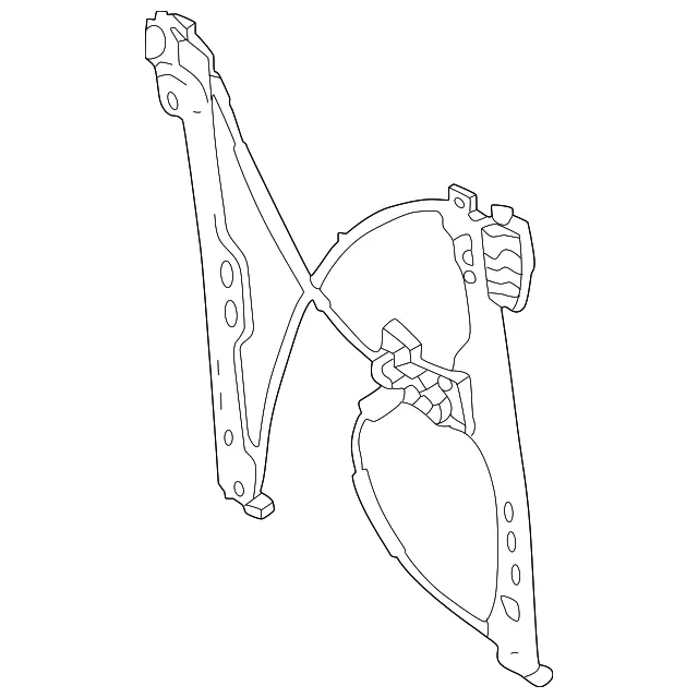 Motorcraft Window Regulator - Ford (wlr430) - view 4