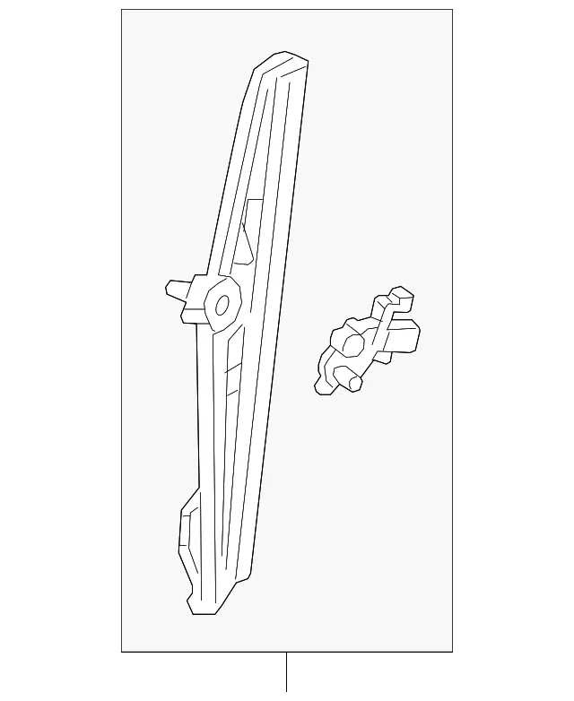 Motorcraft Window Regulator - Ford (wlra175) - view 5
