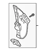 Motorcraft Window Regulator - Ford (wlra309) - view 15