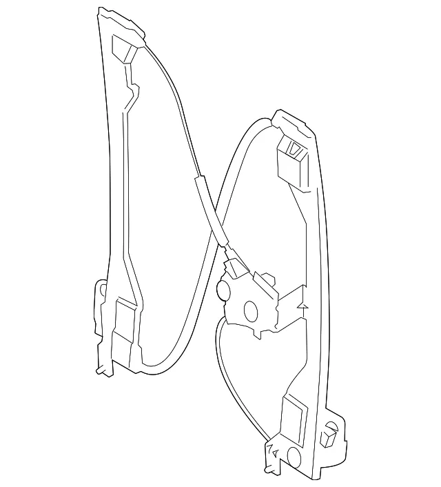 Motorcraft Window Regulator - Ford (wlra382) - view 8
