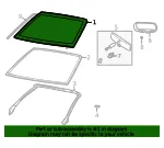 Windshield - Ford (yr3z6303100aa) - view 12