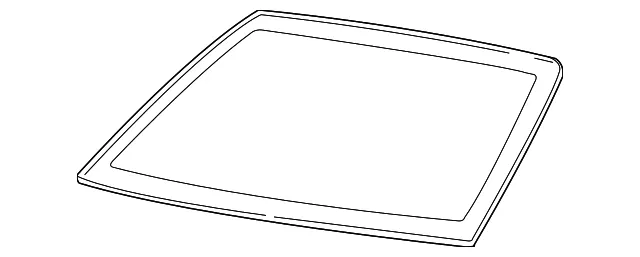 Windshield - Ford (yr3z7603100aa) - view 4